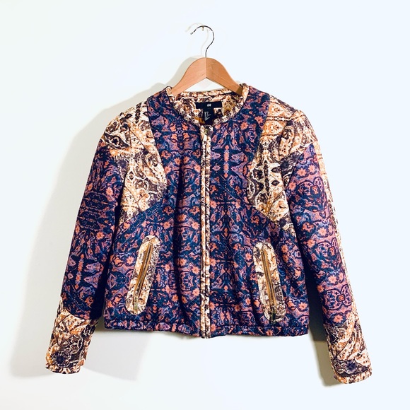 H&M Jackets & Blazers - NEW H&M Printed Bomber Jacket